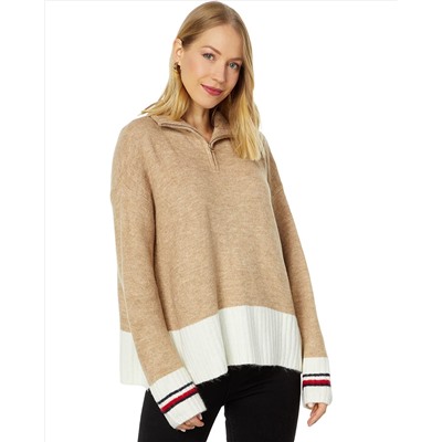 Tommy Hilfiger  Color-Block 1/2 Zip Sweater