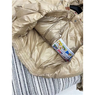 Женский короткий  пуховик MONCLE*R   Top реплика 1:1