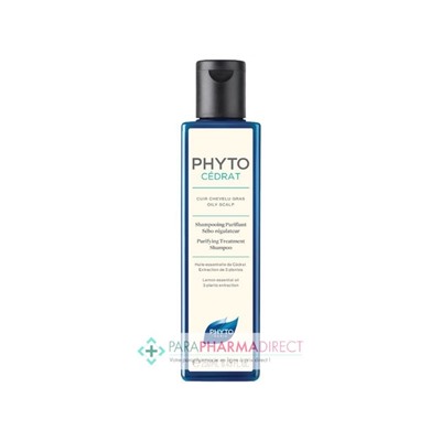 Phyto Cédrat Shampooing Purifiant Sébo-Régulateur 250ml
