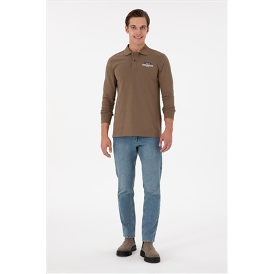 Erkek Haki Sweatshirt