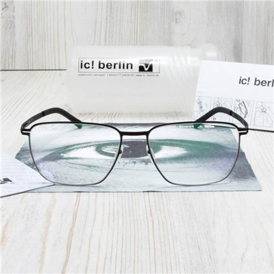 IB00012 - Оправа ic!Berlin Khamseen black + футляр