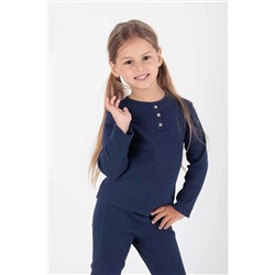 AHENGİM 2204 Kız Çocuk Düğmeli Takım 1-2-10001119
