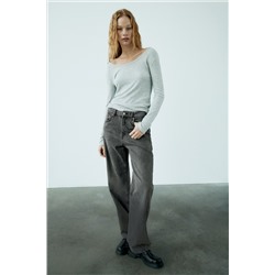 TRF GIRLFRIEND MID-RISE JEANS