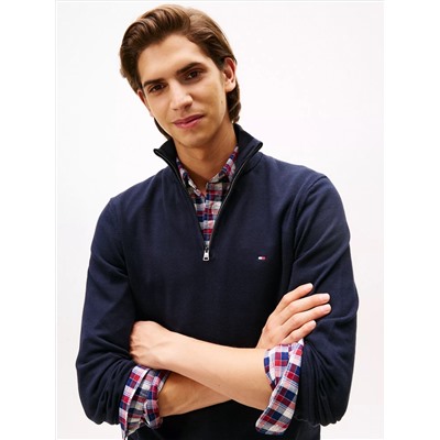 Classic Quarter-Zip Sweater
