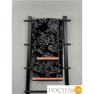 Полотенце велюровое Arya Dinis 70x140 Черный