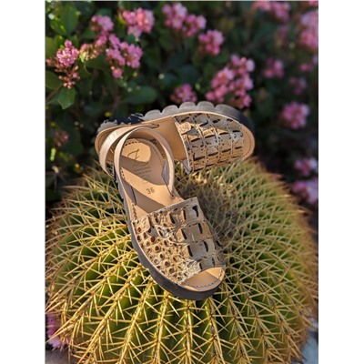 ZAPATOS · 964 koko marron+Ab.Zapatos PELLE Helena (310) Beig АКЦИЯ