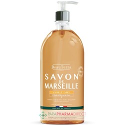 BeauTerra Savon de Marseille - Vanille-Miel 1L