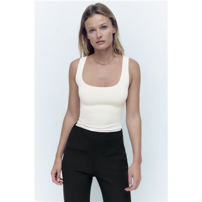 CAMISETA ELÁSTICA TIRANTE ANCHO