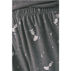 Pijama largo 100% algodón Snoopy
