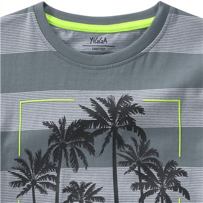 Jungen T-Shirt mit gummiertem Print