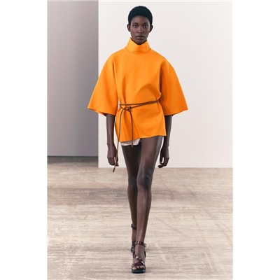 FEW ITEMS LEFT SCUBA-EFFECT OVERSIZE TOP