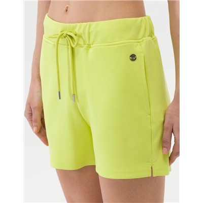 Yeşil Regular Fit Örme Şort