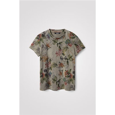 Camiseta tropical Mickey Mouse