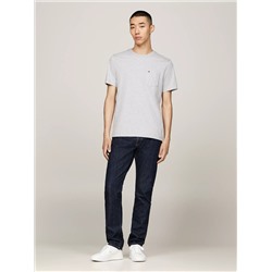 Heather Cotton Pocket T-Shirt