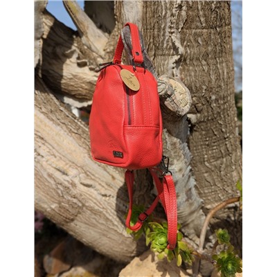 ZAPATOS · 2364-flores-rojo+AB.Z · Pelle · mochila NAPA (630) rojo
