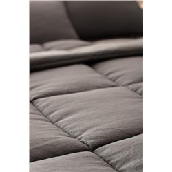 Mona Tek Kişilik Comforter Set - Antrasit