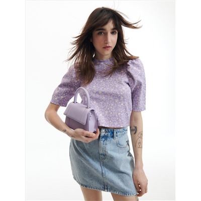 Minirock aus Denim