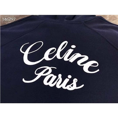 Мягкая, плюшевая толстовка Celin*e  🖤  Реплика 1:1