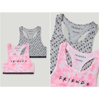 Multipack 2er - Friends - Bustier - Bio-Baumwolle