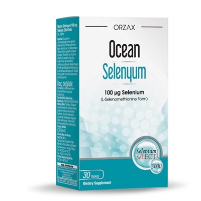 Ocean Selenium, ORZAX, Селен (один из важнейших микроэлементов), 60 таблеток, 200 мкг