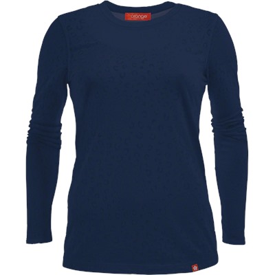 Orange Standard Leopard Rose Miami Tee