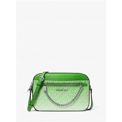 Jet Set Large Ombré Signature Logo Crossbody Body