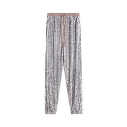 Pantalón Plateado