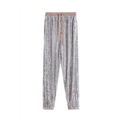Pantalón Plateado