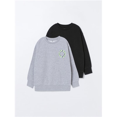 PACK OF 2 ASSORTED SWEATSHIRTS