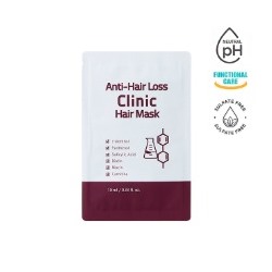 [Sample] Anti-Hair Loss Clinic Hair Mask (10ea), Безсульфатная питательная маска против выпадения волос