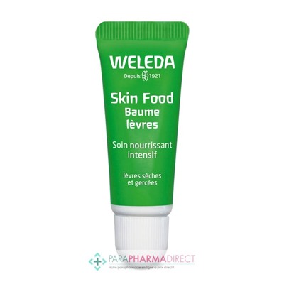 Weleda Skin Food Baume Lèvres Soin Nourrissant Intensif 8ml