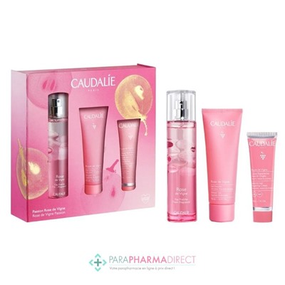 Caudalie Rose de Vigne - Coffret Noël "Passion Rose de Vigne"