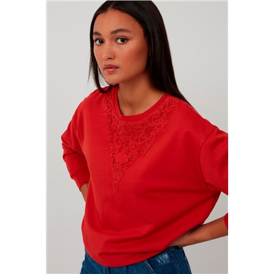 Sudadera Rojo