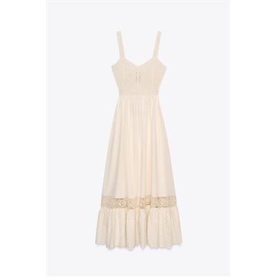 COMBINATION KNIT DRESS