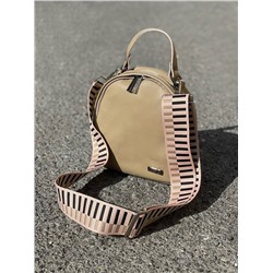 AB.Z · Pelle · mochila NAPA /2 taupe CB-7 rosa (750)