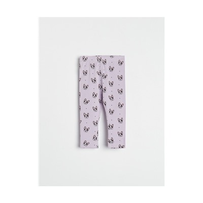 Leggings mit Hundemuster