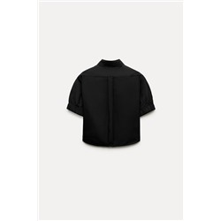 ZW COLLECTION CROPPED SHIRT