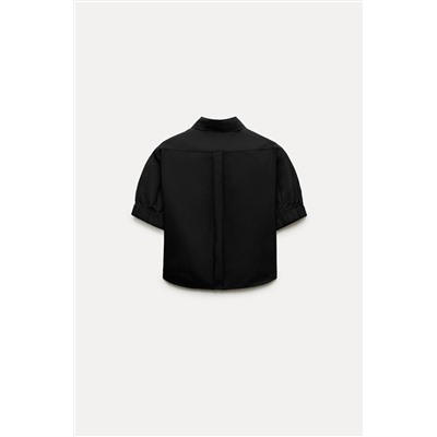 ZW COLLECTION CROPPED SHIRT