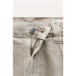 ZW COLLECTION MID-WAIST LONG BERMUDA SHORTS