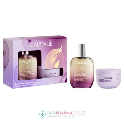 Caudalie Vinotherapist - Coffret Noël "Les Essentiels Corps Nutrition"