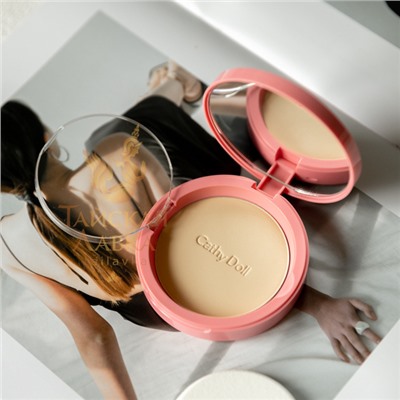 CC-ПУДРА КОМПАКТНАЯ МАТИРУЮЩАЯ «SPEED WHITE» SPF40 PA+++ (24 СРЕДНИЙ БЕЖ) CATHY DOLL