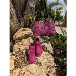 AB.Z. SAFARY MAGENTA+PELLE serpiente 1019 FUXIA АКЦИЯ