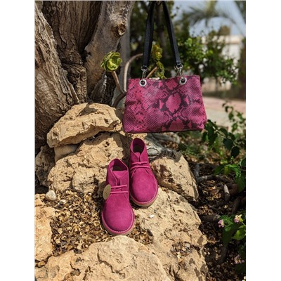 AB.Z. SAFARY MAGENTA+PELLE serpiente 1019 FUXIA АКЦИЯ