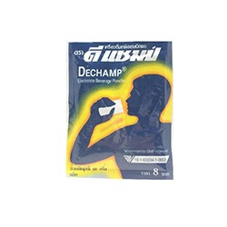 Концентрат для приготовления электролитного напитка со вкусом лимона Dechamp 20 гр / Dechamp Electrolyte Beverage Powder Lemon 20g