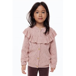 Cardigan in Strukturstrick