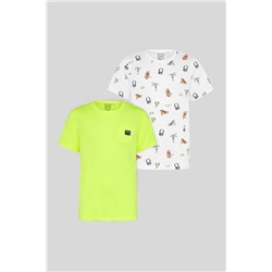 Kurzarmshirt - 2er Pack