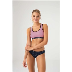 U.S. Polo Assn. Kadın Lacivert Büstiyer Slip Takım 66251