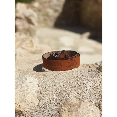 Ab.Zapatos Pelle cinturon (140) Brandy