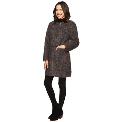 Curly Faux Fur Coat