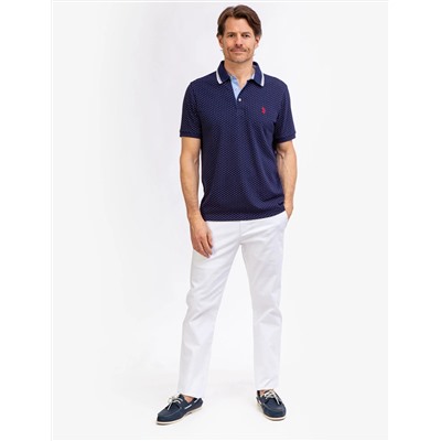 DOT PRINT POLO SHIRT